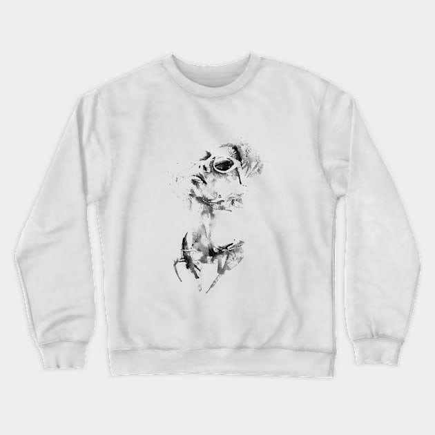 Woman Glass Crewneck Sweatshirt by hitext